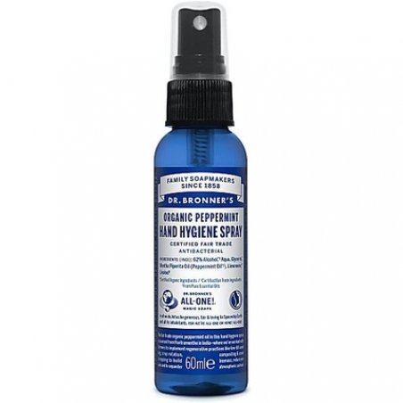 Dr. Bronner's Peppermint Hand Hygiene Sanitizer Spray 59ml