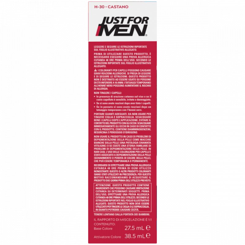 Just For Men Shampoo-in Color H-30 Light-Medium Brown