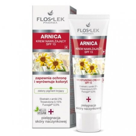 Floslek Arnica Cream Moisturizing SPF15 for Skin