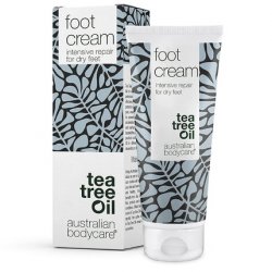 Foot Cream for Women and Men for Calluses and Foot Sweat 100ml with Australian Tea Tree Oil