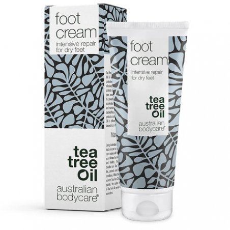 Foot Cream for Women and Men for Calluses and Foot Sweat 100ml with Australian Tea Tree Oil