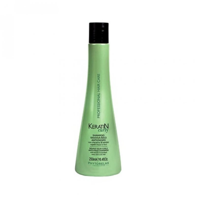 PHYTORELAX Keratin Curly Anti-Frizz Reviving Shampoo 250ml