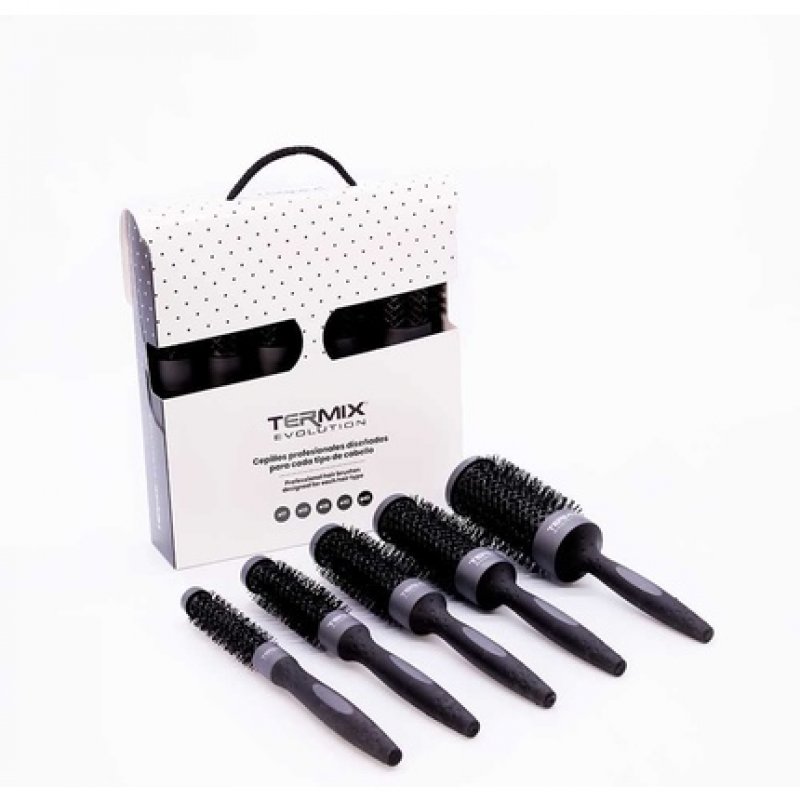 Termix Evolution Plus Hairbrushes for Thick Hair with Ionized Bristles