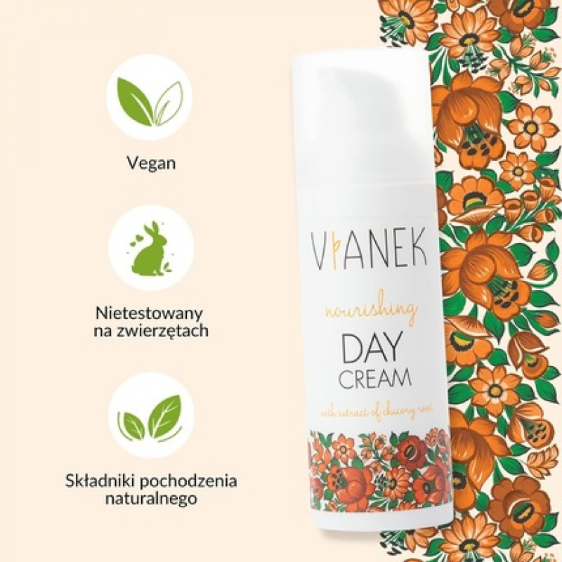 Sylveco Vianek Nourishing Face Cream for Day with Chicory Root Extract 50ml
