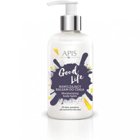 APIS Good Life Hydrating Balm for the Body with Linen, Aloe, Mango and Cherry 300ml
