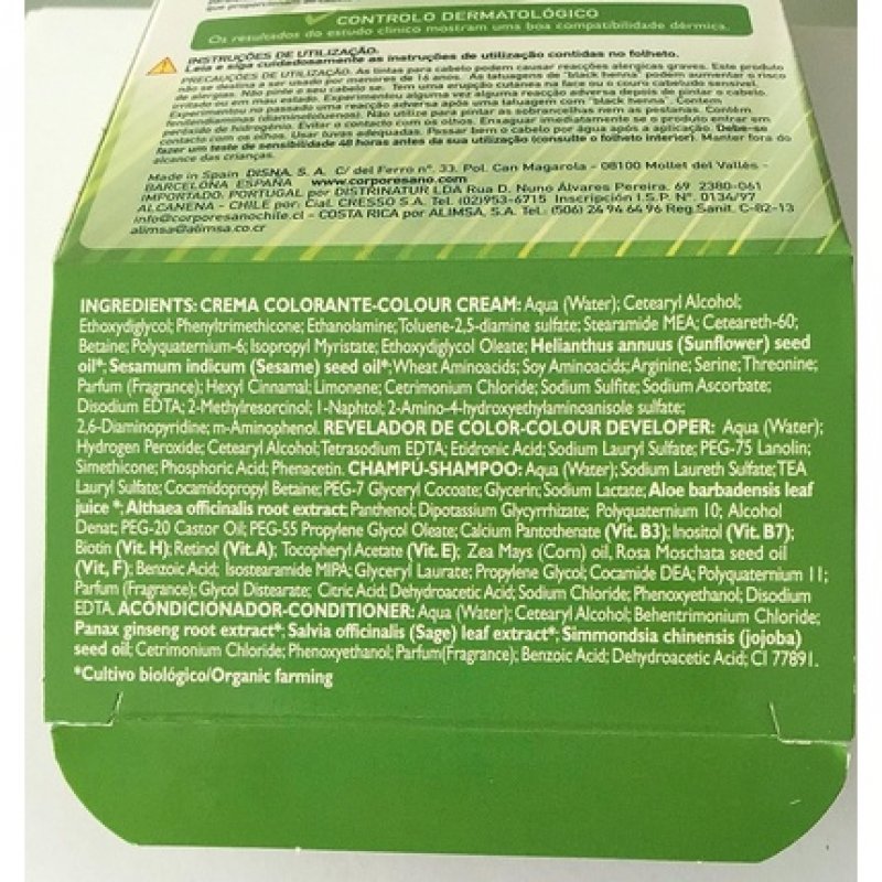 CORPORE SANO Permanent Hair Dye 140ml