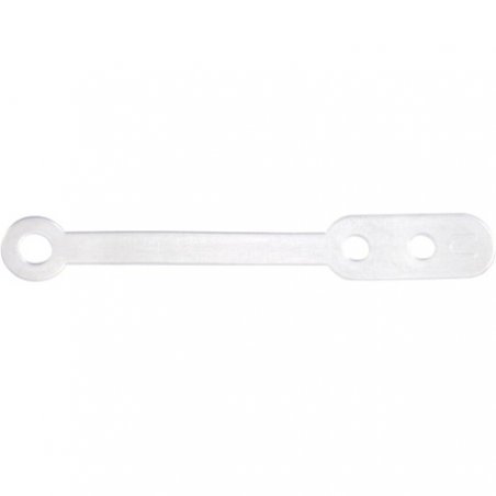 Comair Silicone Bands Heat Resistant 7.3cm Flat/Short