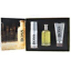 Hugo Boss Bottled Set 100ml EdT Spray 150ml Deo Spray 100ml Shower Gel