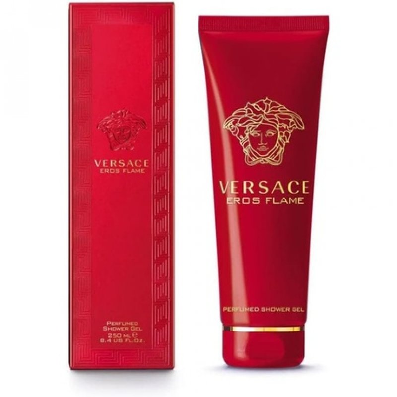 Versace Men's Eros Flame Gel 8.4oz Bath & Body 250ml