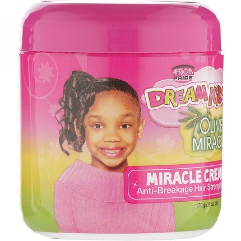 African Pride Dream Kids Olive Miracle Anti-Breakage Hair Strengthener Miracle Crème 170g/6oz