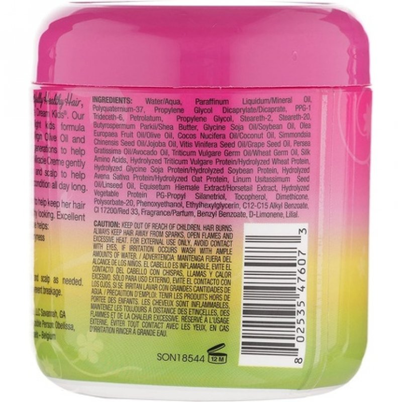 African Pride Dream Kids Olive Miracle Anti-Breakage Hair Strengthener Miracle Crème 170g/6oz