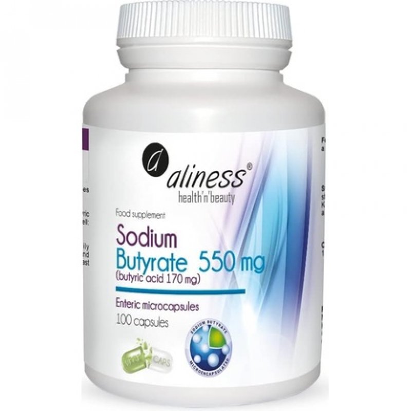 Sodium Butyrate 550mg (Butyric Acid 170mg)