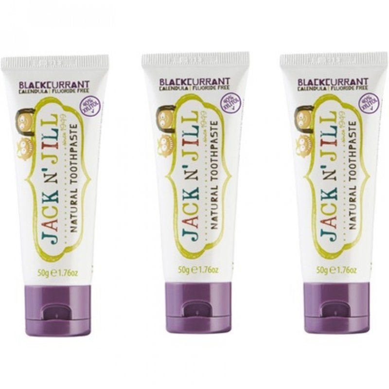 Jack N' Jill Kids Natural Toothpaste Blackcurrant Flavour 50g