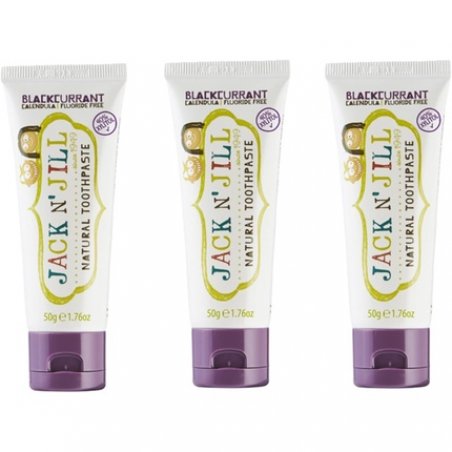 Jack N' Jill Kids Natural Toothpaste Blackcurrant Flavour 50g