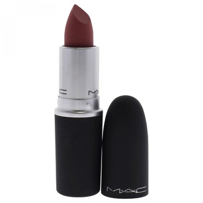 MAC Powder Kiss Lipstick 930 Brickthrough 0.1 oz