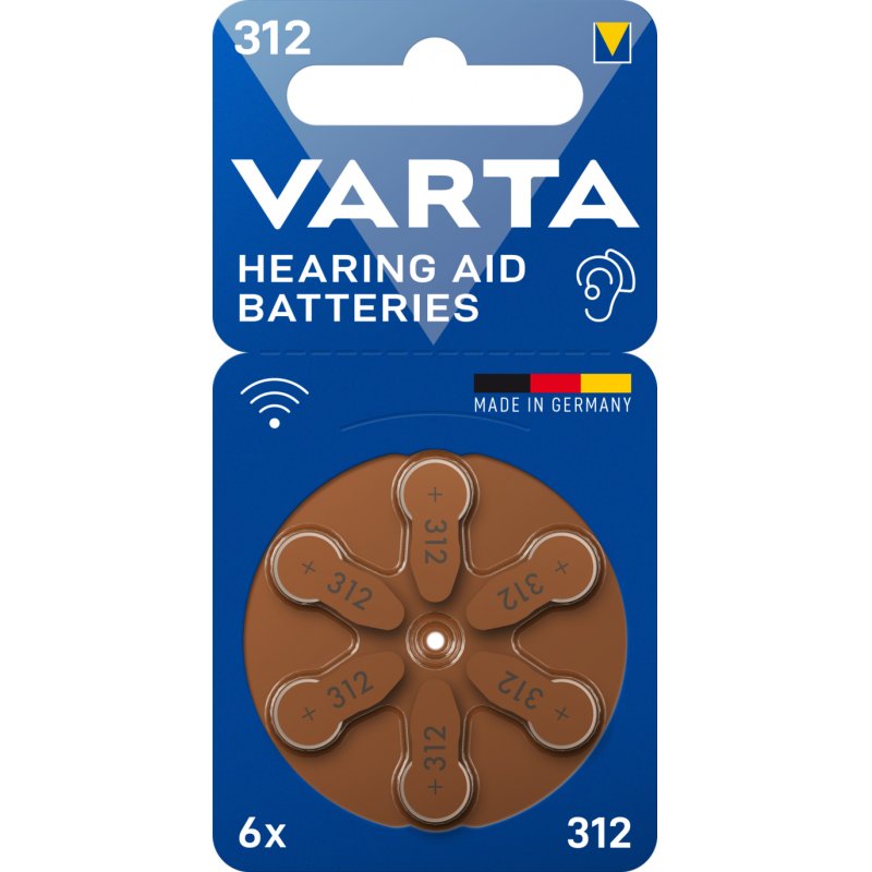 Varta 312 Single-use battery PR41 Zinc-Air