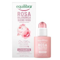 Equilibra Rosa Smoothing Serum with Hyaluronic Acid 30ml