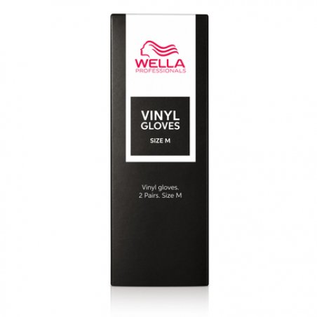 Wella Vinyl Gloves M, 4 pcs