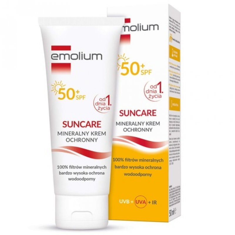 Emolium Suncare Mineral Protective Cream for Children and Adults SPF50 50ml