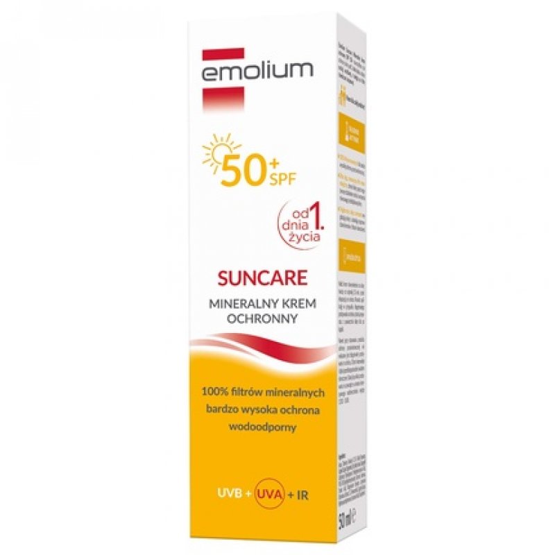 Emolium Suncare Mineral Protective Cream for Children and Adults SPF50 50ml