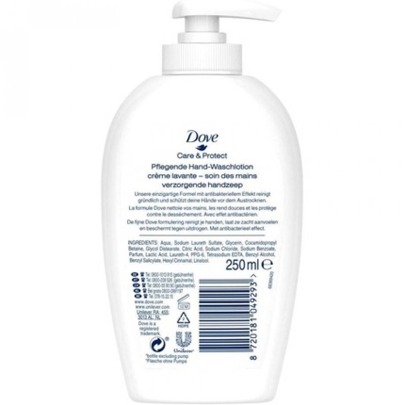 Dove Liquid Hand Soap Care & Protect 250ml