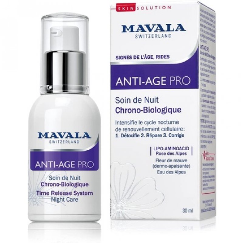 Mavala Anti-Age Pro Time Release System Night Care Serum 30ml