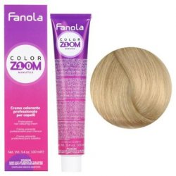 Colorzoom 10 Minute 9.0 Blonde Ch.Mo-Fanola Hair Color Cream 100ml