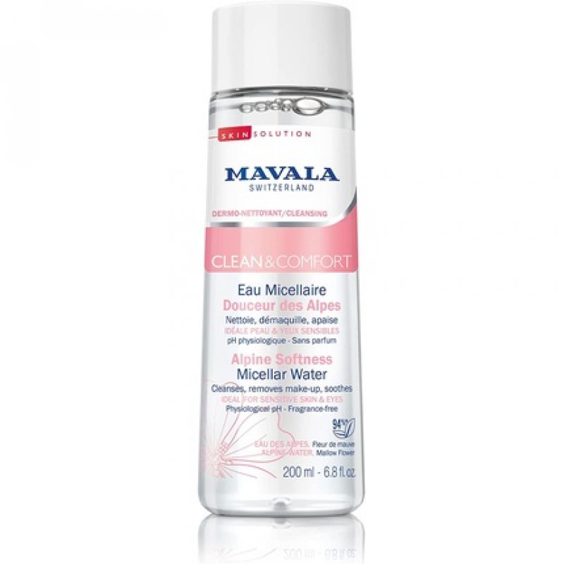 Mavala Clean & Comfort Alpine Softness Micellar Water 200ml