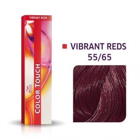 Wella Color Touch, Vibrant Reds 55/65, 60 ml hair colour Red