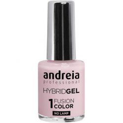 Andreia Professional Hybrid Gel Nail Polish Fusion Colour H20 Pink - 2 Steps No Lamp Required Long Lasting Easy Removal