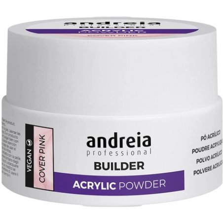 Andreia Professional Acrylic Builder Powder for Nail Extensions Cover Pink 20g