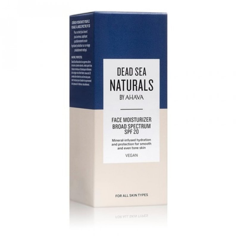 Dead Sea Naturals Facial Day Moisturizer SPF 20 with Natural Formula 50ml