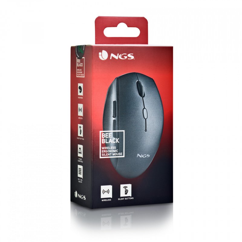 Souris sans fil NGS Bee (Noir)