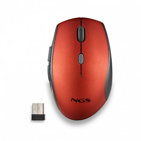Souris sans fil NGS Bee (Rouge)