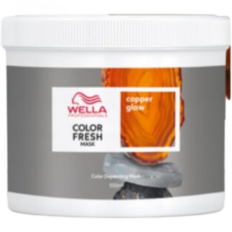 Wella Color Fresh Semi-Permanent Hair Mask 500ml Copper Glow