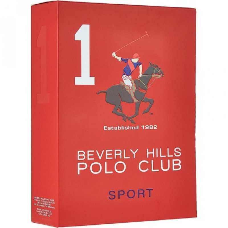 Beverly Hills Polo Club Sport 2 Piece Gift Set: Eau De Toilette 50ml and Deodorant Spray 175ml