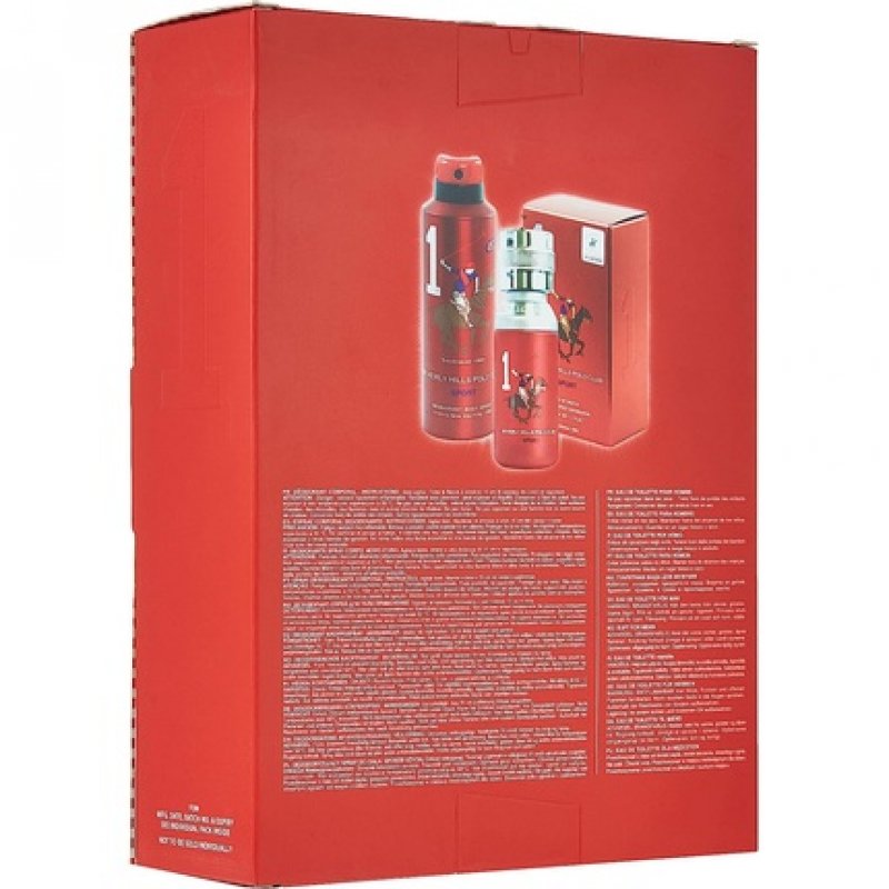 Beverly Hills Polo Club Sport 2 Piece Gift Set: Eau De Toilette 50ml and Deodorant Spray 175ml