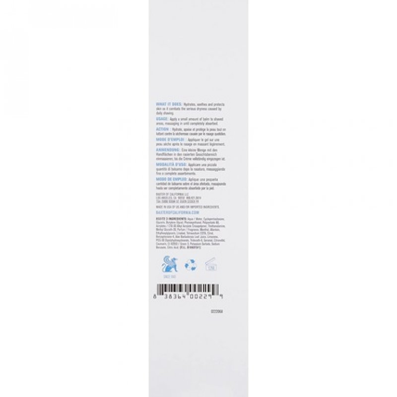 Baxter of California Alcohol-Free After Shave Balm 120ml