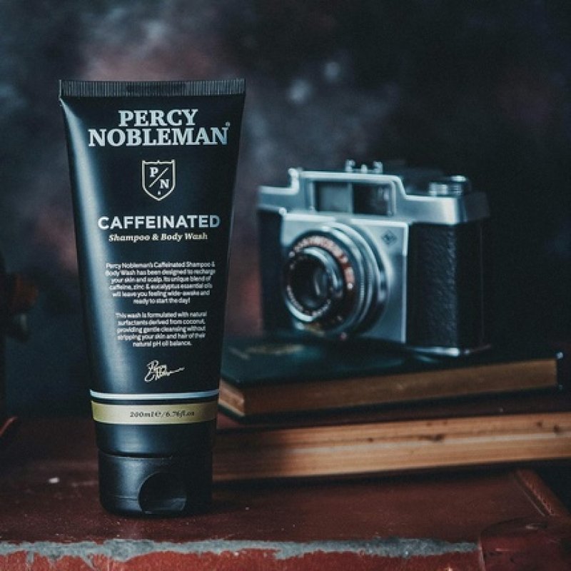 Percy Nobleman Caffeine Shampoo & Body Wash 200ml