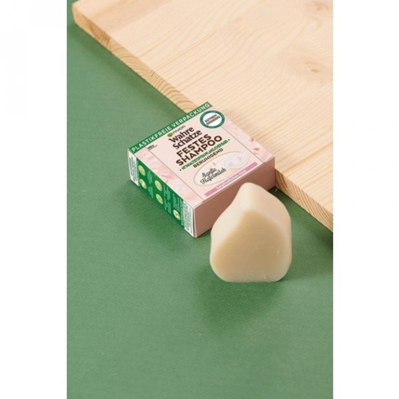 Garnier Solid Shampoo Gentle Oat Milk with Soothing Oat Milk for Sensitive Hair Biodegradable Formula Vegan True