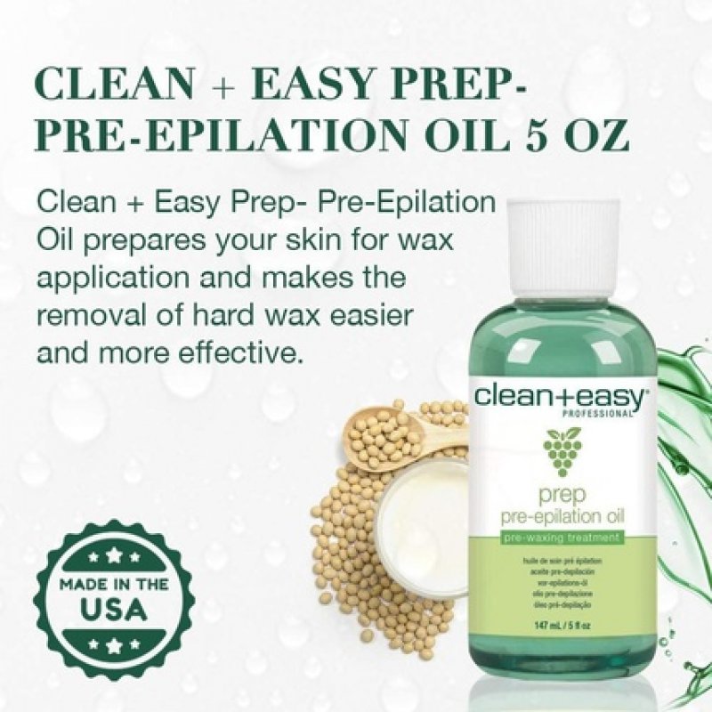 Clean Easy Pre-epilation Oil 147ml