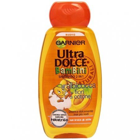 ULTRA DOLCE 2-in-1 Apricot Baby Shampoo and Hair Products 250ml