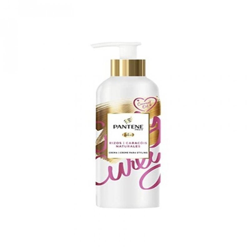 Pantene Pro-V Curl Styling Cream with Nourishing and Heat-Protective Movement with Coconut Oil 235ml