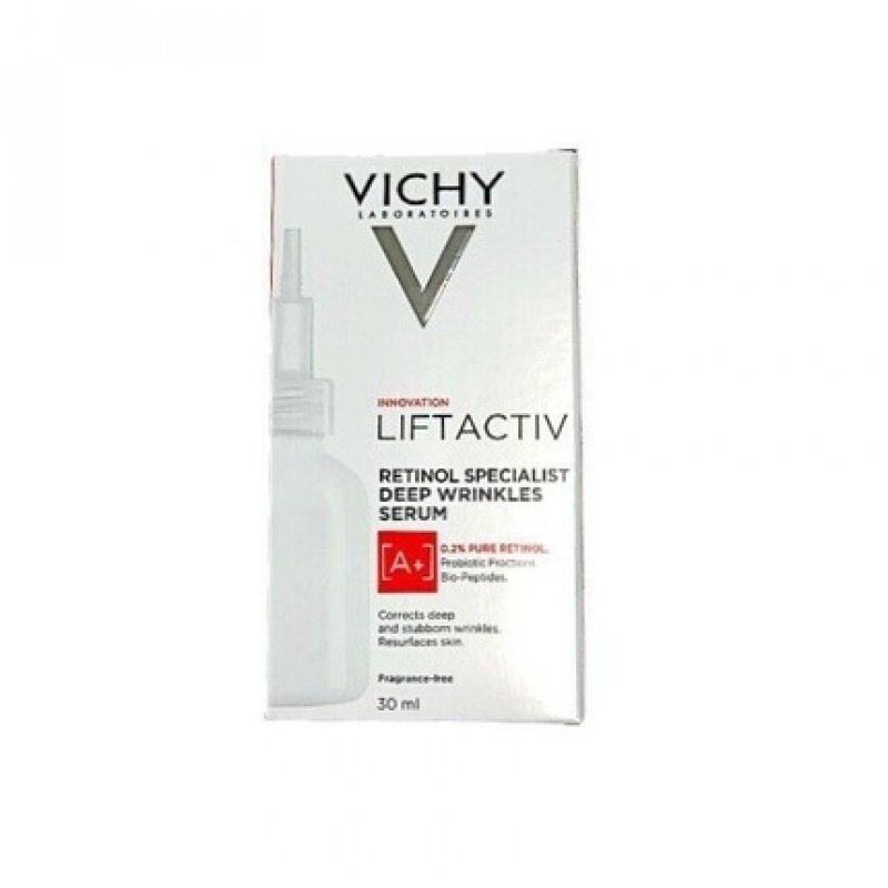 Vichy Liftactiv Deep Wrinkles Anti-Aging Face Serum with Retinol 30ml