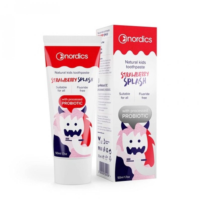 Kids Strawberry Splash Probiotic Toothpaste