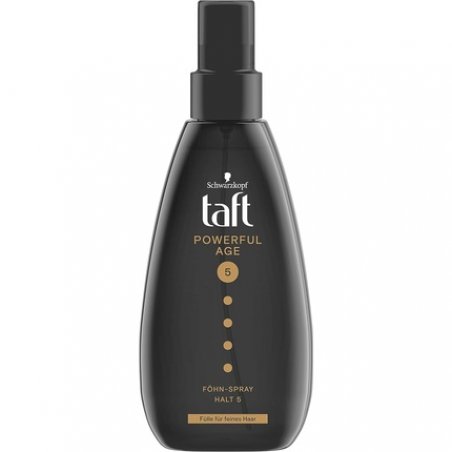 Taft Powerful Age Hair Dryer Spray for Fine Hair 150ml
