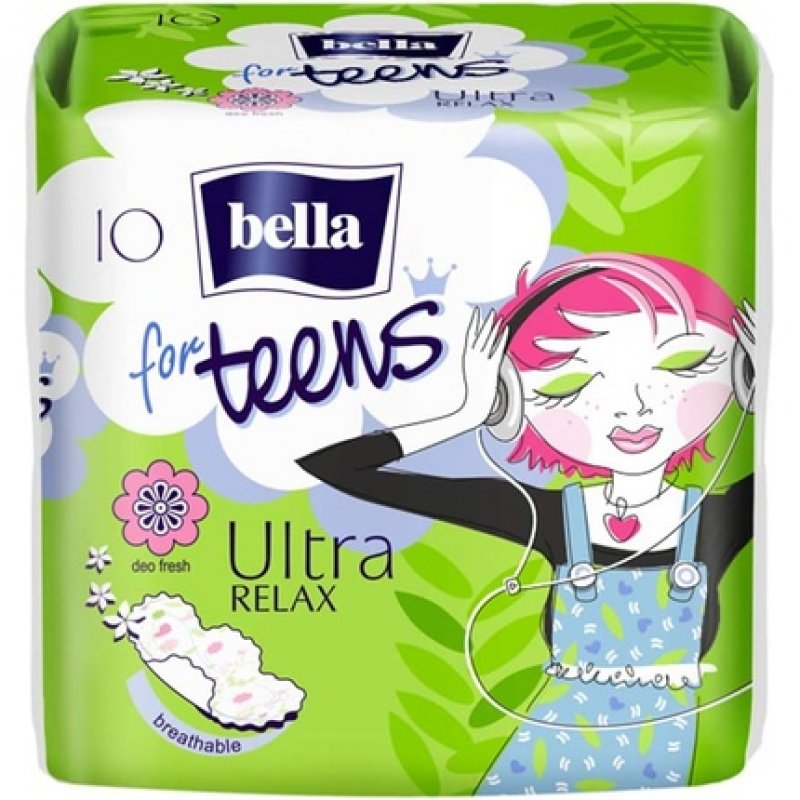 Bella for Adolescents Ultra Relax Sanitary Protection