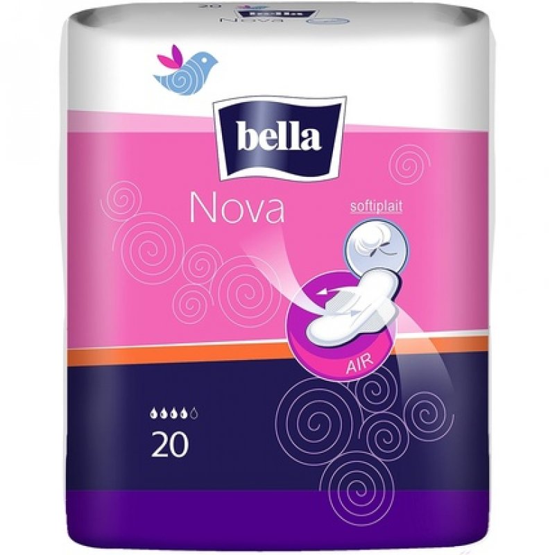 Bella Sanitary Pads with Wings Nova 20 Pieces