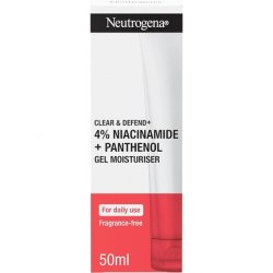 Neutrogena Clear & Defend Gel Moisturizer with Niacinamide and Panthenol