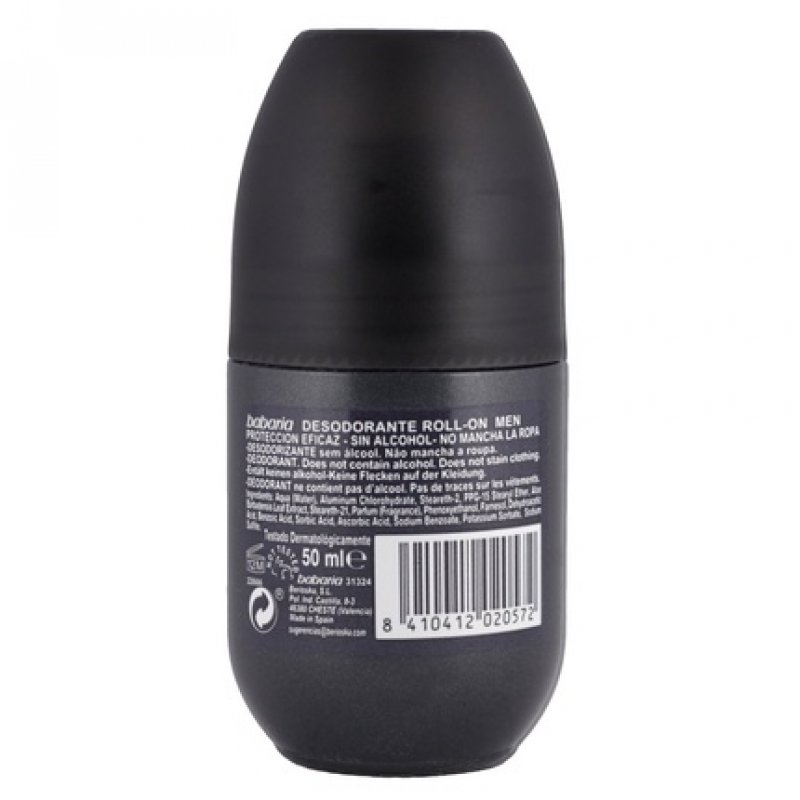 Babaria Men's Roll on Deodorant 50ml